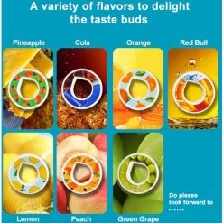 Air Up Water Bottle Flavor Pod Pack, Scented Airup Bottle Flavor Pods For Water Flavor, Safe Airtight Pod Pack With Fruit Flavor, 0 Sugar And Calories (C Peach Flavor) -Kitchen Appliances Discounts 100284353 4