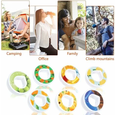 Air Up Water Bottle Flavor Pod Pack, Scented Airup Bottle Flavor Pods For Water Flavor, Safe Airtight Pod Pack With Fruit Flavor, 0 Sugar And Calories (A-Cola Flavor) 6 Air Up Water Bottle Flavor Pod Pack, Scented Airup Bottle Flavor Pods For Water Flavor, Safe Airtight Pod Pack With Fruit Flavor, 0 Sugar And Calories (A-Cola Flavor) - Image 4