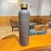 Gold Water Bottle 1 Liter Leak Proof Suitable For BPA Free Fizzy Drink Reminder With Motivational Time Marker -Kitchen Appliances Discounts 100284912 1