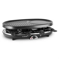 Klarstein All-U-Can-Grill Raclette 4-in-1 Pancakes Crêpes Stone Plate 8 People -Kitchen Appliances Discounts 14842274 3