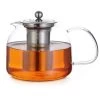 Monzana Teapot With Sieve Insert 1,5l Tea Maker Made Of Borosilicate Glass Stainless Steel Lid Dishwasher-Safe Heat-Resistant -Kitchen Appliances Discounts 25899130 1