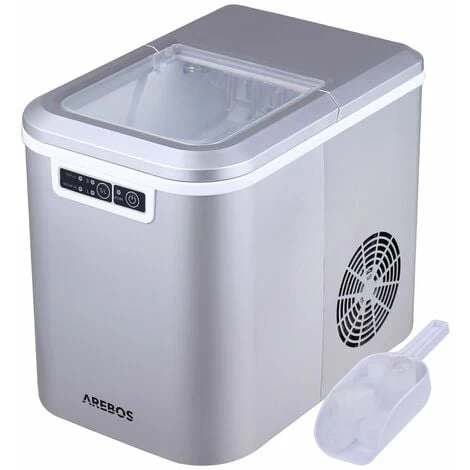 AREBOS Ice Cube Machine 2,2L Icemaker Ice Cube Maker Ice Machine 12kg/24h 3 AREBOS Ice Cube Machine 2,2L Icemaker Ice Cube Maker Ice Machine 12kg/24h