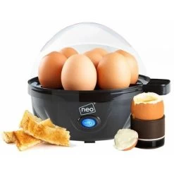 Neo Black Electric Egg Boiler Poacher And Steamer