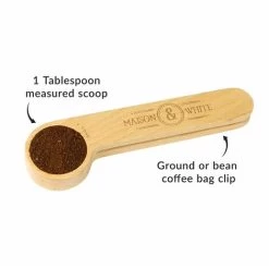 2 In 1 Wooden Coffee Clip & Spoon M&W -Kitchen Appliances Discounts 32127596 4