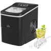 HOMCOM Ice Maker 12kg/24H Production With Scoop Basket For Home Office Black 1 HOMCOM Ice Maker 12kg/24H Production With Scoop Basket For Home Office Black -Kitchen Appliances Discounts 33039370 1