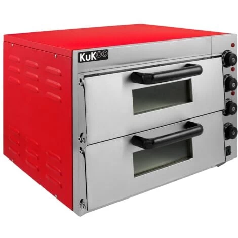 Electric Pizza Oven With Audible Timer & Twin Deck Firebrick / 5 Electric Pizza Oven With Audible Timer & Twin Deck Firebrick / - Image 4