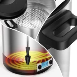 Monzana Automatic Preserving Machine 28L Continuous Temperature Controller 30-100°C Timer Tap For 14 Glasses Mulled Wine Cooker 1800W 28L Mit LCD Und Timer (de) -Kitchen Appliances Discounts 37253384 4