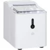 HOMCOM 12kg Ice Maker Machine Counter Top Home Drink Equipment W/ Basket White