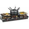 Klarstein Fonduelette XL, 3-in-1 Raclette Grill & Fondue, Natural Stone, 1650W, 12 People -Kitchen Appliances Discounts 47928897 1