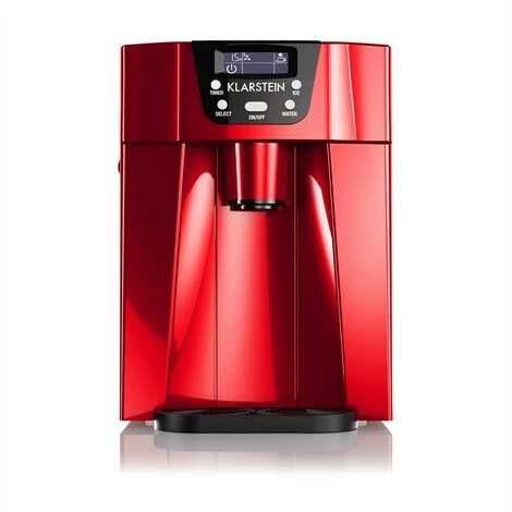 Klarstein Ice Volcano 2GR Ice Cube Machine LED 12kg Every 24h 2l 6-10min Red 5 Klarstein Ice Volcano 2GR Ice Cube Machine LED 12kg Every 24h 2l 6-10min Red - Image 3