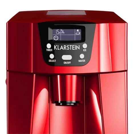 Klarstein Ice Volcano 2GR Ice Cube Machine LED 12kg Every 24h 2l 6-10min Red 7 Klarstein Ice Volcano 2GR Ice Cube Machine LED 12kg Every 24h 2l 6-10min Red - Image 5