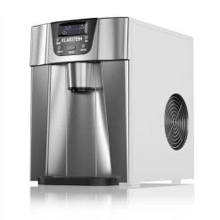 Klarstein Ice Volcano 2GS Ice Cube Machine LED 12kg Every 24h 2l 6-10min Silver -Kitchen Appliances Discounts 53072209 4