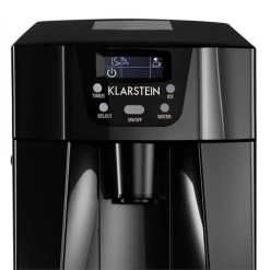 Klarstein Ice Volcano 2GB Ice Cube Machine LED 12kg Every 24h 2l 6-10min Black -Kitchen Appliances Discounts 53072210 5