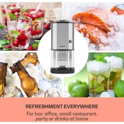 Oneconcept Icebreaker Ice Crusher 15kg / H 3.5 Litre Ice Bucket Stainless Steel 9 Oneconcept Icebreaker Ice Crusher 15kg / H 3.5 Litre Ice Bucket Stainless Steel -Kitchen Appliances Discounts 53192691 3