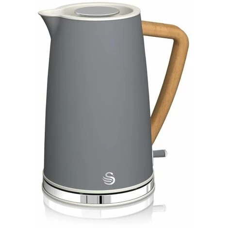Swan 1.7L Nordic Grey Cordless Kettle 4 Swan 1.7L Nordic Grey Cordless Kettle - Image 2