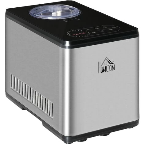 HOMCOM Ice Cream Maker Machine 1.5L Sorbet Milkshake Frozen Yoghurt Gelato Maker 3 HOMCOM Ice Cream Maker Machine 1.5L Sorbet Milkshake Frozen Yoghurt Gelato Maker