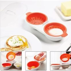 Microwave Food Grade Egg Boiler Cup Is Suitable For Cooking Eggs, Duck Eggs, Etc. In The Kitchen -Kitchen Appliances Discounts 54897043 5