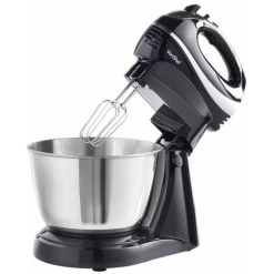 VonShef 2 In 1 Twin Hand And Stand Mixer 300W With Detachable Mixing Function, Non Slip Feet, 5 Speeds, Eject & Turbo Button - Includes 3.5L Capacity Bowl, 2X Beaters, 2X Dough Hooks & Balloon Whisk -Kitchen Appliances Discounts 54924550 4