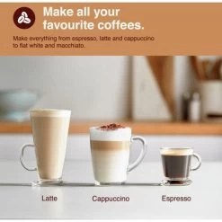 VonShef Espresso Machine, 15 Bar Pressure Pump – Barista Coffee Maker With Milk Frother For Latte, Cappuccino, Americano, Flat White And More – Black/Silver 10 VonShef Espresso Machine, 15 Bar Pressure Pump – Barista Coffee Maker With Milk Frother For Latte, Cappuccino, Americano, Flat White And More – Black/Silver -Kitchen Appliances Discounts 54924817 4