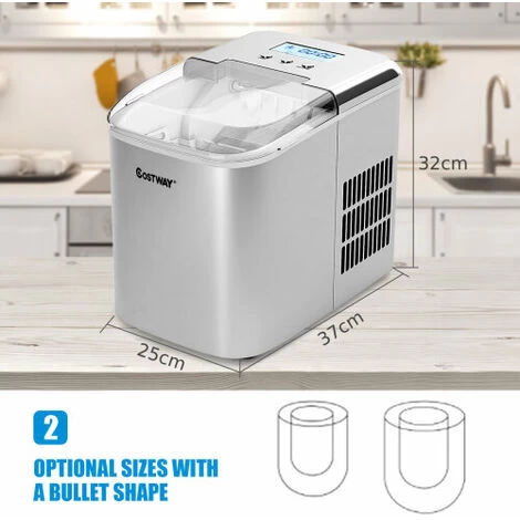 2.1L Ice Maker Machine Automatic Electric Ice Cube Maker 4 2.1L Ice Maker Machine Automatic Electric Ice Cube Maker - Image 2