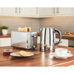 Swan 1.7L Polished Stainless Steel Jug Kettle -Kitchen Appliances Discounts 58260724 4