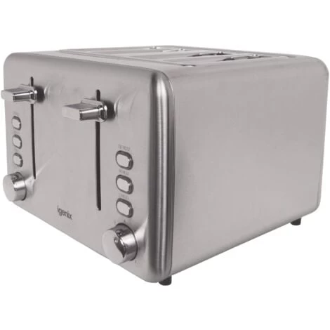Igenix 4 Slice Toaster, Reheat Function, Slide Out Crumb Tray, Stainless Steel - IG3204 5 Igenix 4 Slice Toaster, Reheat Function, Slide Out Crumb Tray, Stainless Steel - IG3204 - Image 3