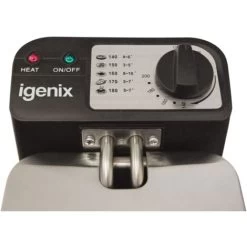 Igenix Deep Fat Dryer With Basket, Non Stick Inner Bowl, 1.5 Litre Capacity - IG8015 -Kitchen Appliances Discounts 58395812 4