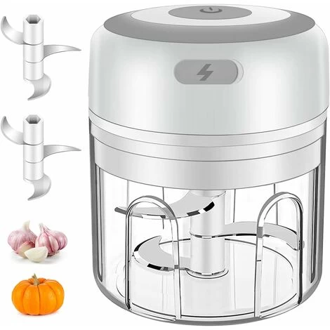 Electric Meat Grinder,250ML Cordless Electric Meat Grinder Mini Portable Blender With 3 Sharp Blades 3 Electric Meat Grinder,250ML Cordless Electric Meat Grinder Mini Portable Blender With 3 Sharp Blades