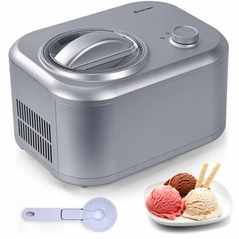 Electric Ice Cream Machine Automatic Gelato Maker Built-In Compressor 3 Electric Ice Cream Machine Automatic Gelato Maker Built-In Compressor