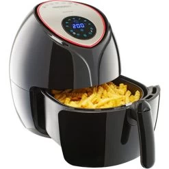 Monzana Air Fryer 6.5L XXL Digital Touch Control, Timer, Healthy Cooking 1850W