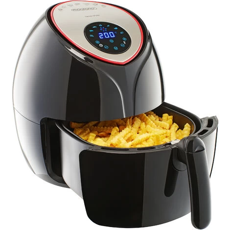 Monzana Air Fryer 6.5L XXL Digital Touch Control, Timer, Healthy Cooking 1850W 3 Monzana Air Fryer 6.5L XXL Digital Touch Control, Timer, Healthy Cooking 1850W