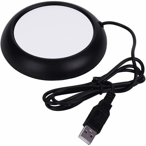 USB Wood Grain Mug Warmer Heat Drink Cup Mat Office Tea Coffee Warmer Pad Black 3 USB Wood Grain Mug Warmer Heat Drink Cup Mat Office Tea Coffee Warmer Pad Black