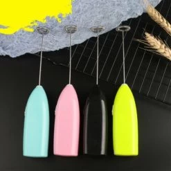 HIASDFLS Lot De 2 Mousseurs À Lait Portables À Piles – Fouet Électrique Pour Mousseur À Café, Agitateur À Batterie, Mousseur À Lait Portable, Mini Mélangeur Pour Café À L'Épreuve Des Balles, Cappuccin -Kitchen Appliances Discounts 60224858 4