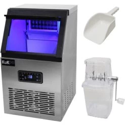 Commercial Ice Cube Maker Stainless Steel Machine 40kg/24hr -Kitchen Appliances Discounts 60469311 3