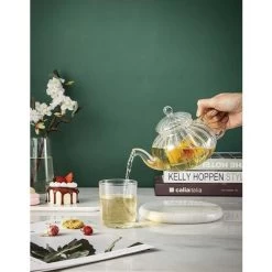 Glass Teapot With Infuser Pumpkin Design(600ml Pumpkin Teapot) -Kitchen Appliances Discounts 60700270 4