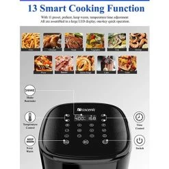 Proscenic T22 Air Fryer With 13 Presets & Shake Reminder, Oil Free Air Fryer 5L, Low-Noise, Compatible With APP & Alexa, 100+ Online Recipes, LED Touch Screen, Non-Stick Basket, 1700W -Kitchen Appliances Discounts 61309884 2