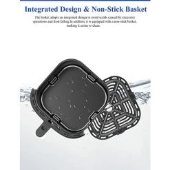 Proscenic T22 Air Fryer With 13 Presets & Shake Reminder, Oil Free Air Fryer 5L, Low-Noise, Compatible With APP & Alexa, 100+ Online Recipes, LED Touch Screen, Non-Stick Basket, 1700W -Kitchen Appliances Discounts 61309884 5