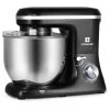 7L Stand Mixer Stainless Bowl Cake Mixer Electric 6 Speed Settings Food Mixer Machine Kitchen Mixer For Baking With Dough Hook, Whisk,Beater, Splash Guard Black