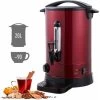 AREBOS Mulled Wine Cooker 1650 W Hot Drink Dispenser 20 L With Drip Tray, Outlet Tap, Thermostat And Overheating Protection Temperature Setting From 30 - 110 °C Red 2 AREBOS Mulled Wine Cooker 1650 W Hot Drink Dispenser 20 L With Drip Tray, Outlet Tap, Thermostat And Overheating Protection Temperature Setting From 30 - 110 °C Red -Kitchen Appliances Discounts 63743229 1