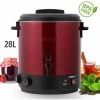 AREBOS Automatic Preserving Cooker 1800 W Preserving Pot 28 L With Timer, Thermostat & Overheating Protection Steplessly Adjustable 30-110°C Mulled Wine Cooker Incl. Preserving Jar Lifter & Prese -Kitchen Appliances Discounts 66438939 1