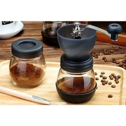 Manual Coffee Grinder, Premium Adjustable Ceramic Coffee Grinder, Black -Kitchen Appliances Discounts 67260086 5