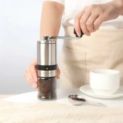 Manual Coffee Grinder With Adjustable Grind - Portable Fast Grinding, Multiple Settings For Coarseness, For Coffee Lovers -Kitchen Appliances Discounts 67263291 5