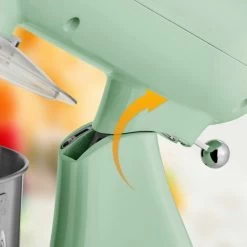 AREBOS Stand Mixer 1800 W Kneading Machine With 5.5 L Stainless Steel Mixing Bowl Low Noise Kitchen Mixer With Mixing Hook, Dough Hook, Whisk And Splash Guard 6 Speeds Dough Machine -Kitchen Appliances Discounts 67431273 5