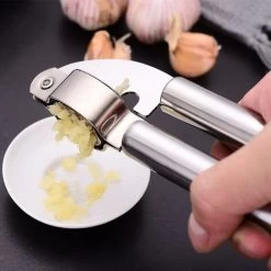 Garlic Press 304 Stainless Steel Meat Grinder With Silicone Brush 8 Garlic Press 304 Stainless Steel Meat Grinder With Silicone Brush -Kitchen Appliances Discounts 67495289 2