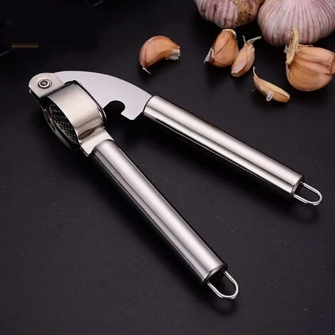 Garlic Press 304 Stainless Steel Meat Grinder With Silicone Brush 5 Garlic Press 304 Stainless Steel Meat Grinder With Silicone Brush - Image 3