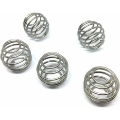 5 Pack Formula Mixers,Milkshake Protein Shaker Ball For Small Bottle,Food Grade Stainless Steel Wire Mixer Mixing Ball For Small Shaker,Drinking Bottle Cup -Kitchen Appliances Discounts 68106428 3
