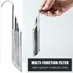 Stainless Steel Tea Diffuser, Hanging Cup Type Tea Making Tool Tea Leak For Loose Tea, Rose, Coffee, Spices, Long Handled Tea Filter Pipe (4 Pieces)， -Kitchen Appliances Discounts 69019577 3