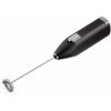 Milk Frother (in Steel, Very Powerful Motor At 14,000 Rpm, Special Spiral, Easy Cleaning, Milk Frother, Matcha Brush) Black