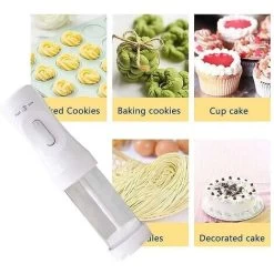 Electric Cookie Cookie, Cookie Maker Kit, Electric Cookie Decorating Tool 12 Discs And 4 Perfect Icing Tips, For DIY Cookie Maker And Cake Icing 11 Electric Cookie Cookie, Cookie Maker Kit, Electric Cookie Decorating Tool 12 Discs And 4 Perfect Icing Tips, For DIY Cookie Maker And Cake Icing -Kitchen Appliances Discounts 70589653 5