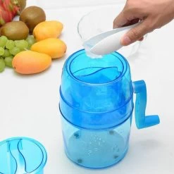 MUFF Ice Shaver, Shaved Ice Machine, Hand Crank Operated Ice Breaker Ice Crusher Maker Snow Cone Machine With Stainless Steel Blades For Fast Crushing, Fun And Easy Iced Treat -Kitchen Appliances Discounts 71092128 3